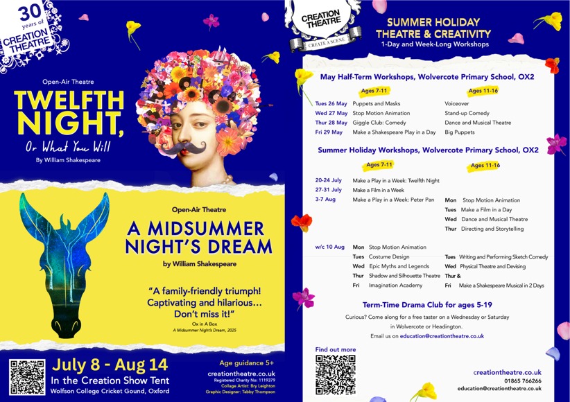 Summer + May Half Term Flyer (1)