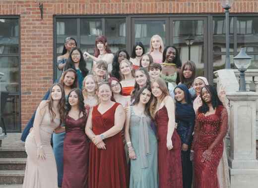 Year 11 prom girls group 26June2026
